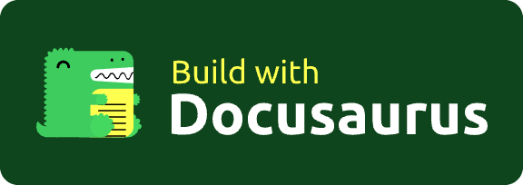 build with docusaurus